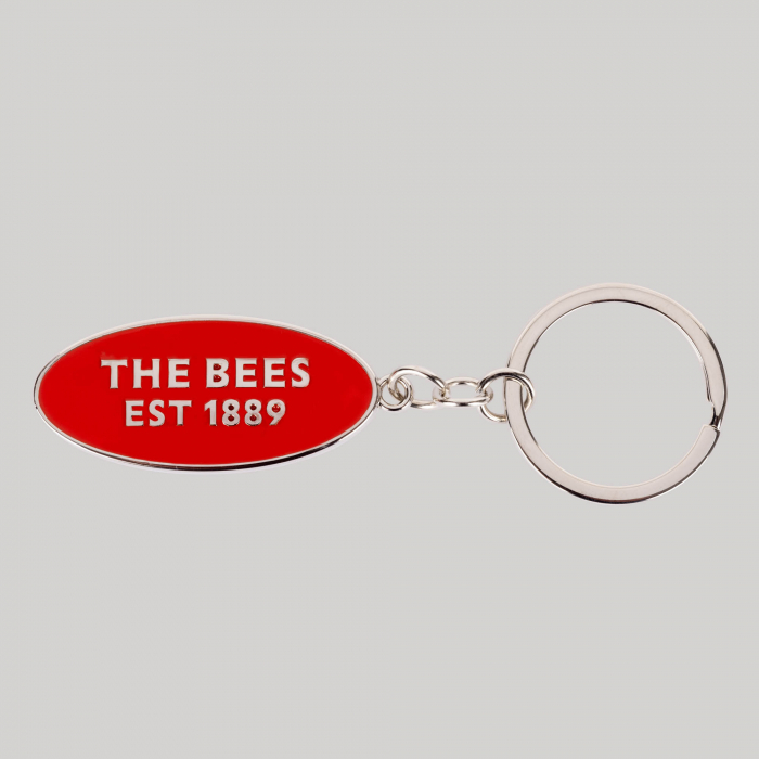 Brentford Bees Oval Keyring