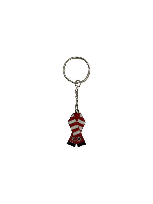 Brentford Double Crest Scarf Keyring