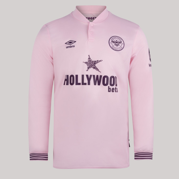 Brentford Adult  Away Shirt L/S 24/25