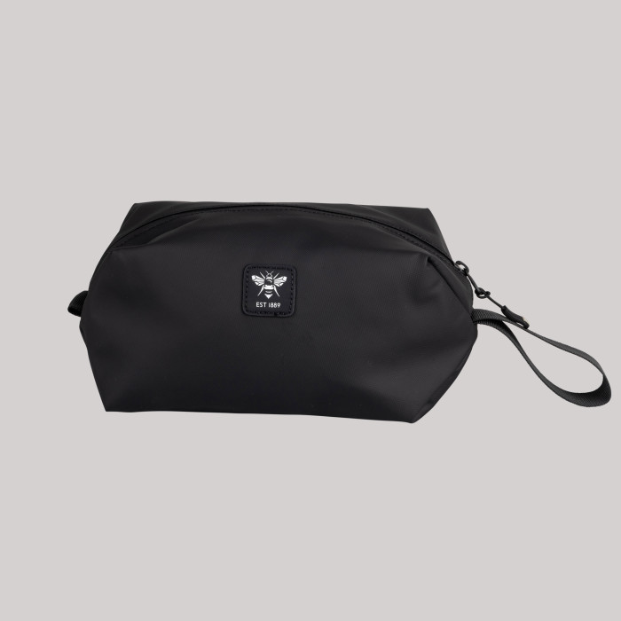 Oxford & Cambridge Black lined Wash Bag