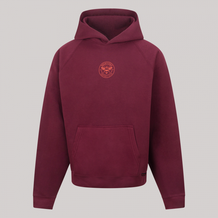 Brentford Oversized Faded Bee Hoody