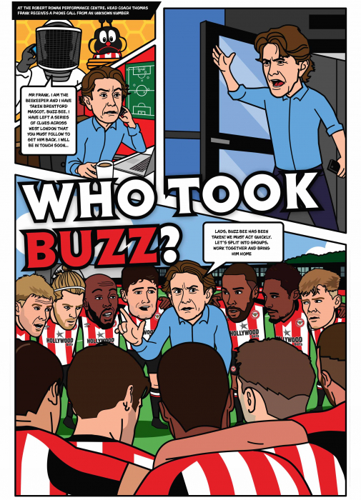 Who Took Buzz Comic Book