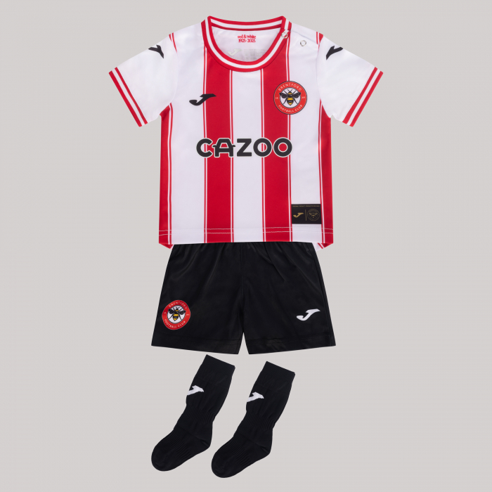 25/26 Brentford Replica Home Infant Kit