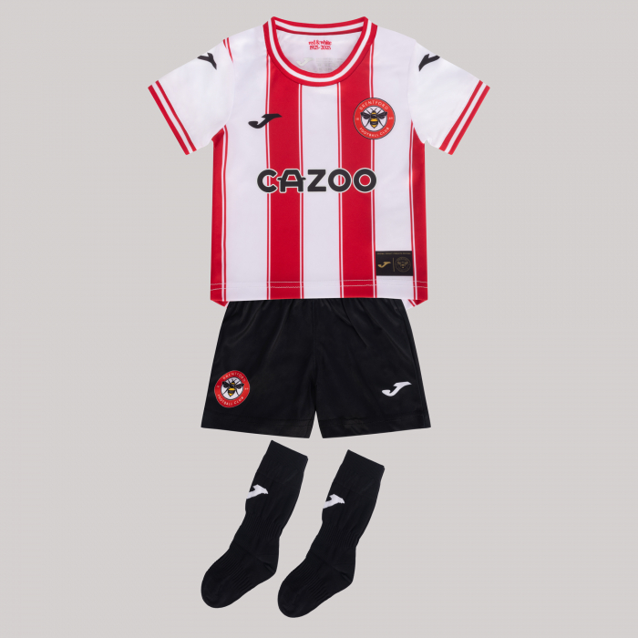 25/26 Brentford Replica Home Junior Mini Kit
