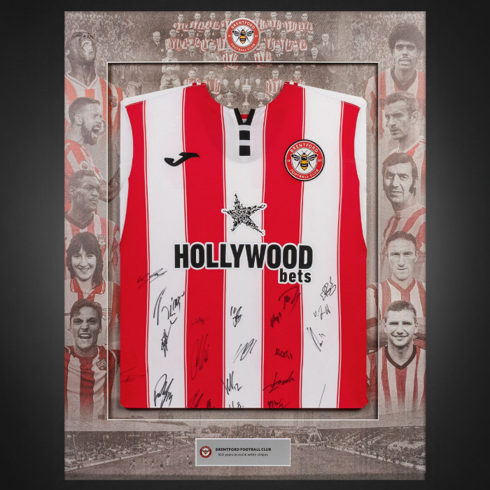 Centenary 100 Years Squad Signed Frame