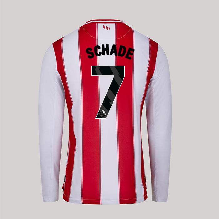 25/26 Brentford Adult Replica L/S Home Shirt