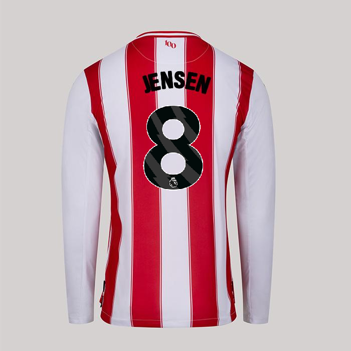 25/26 Brentford Adult Replica L/S Home Shirt