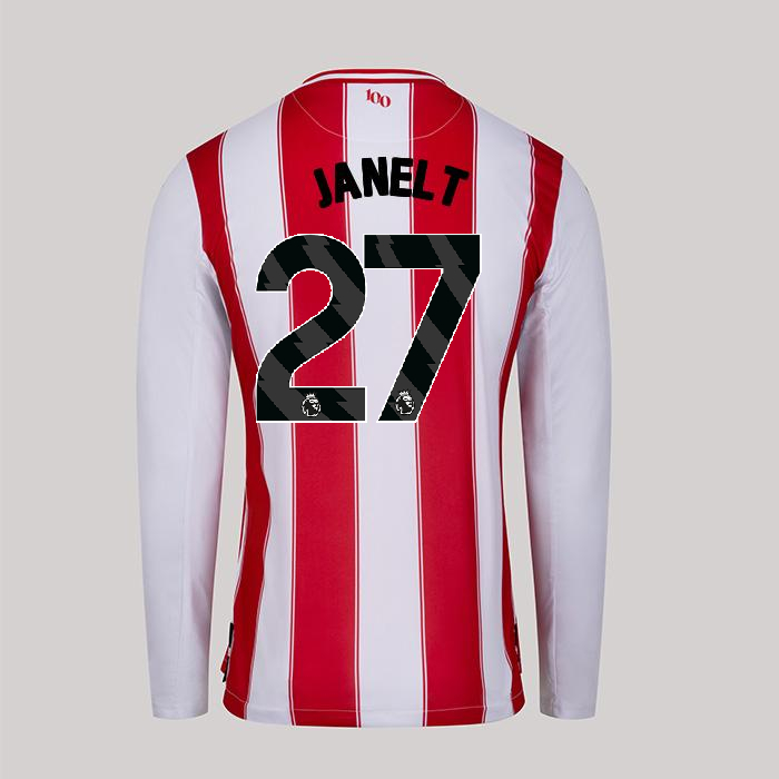 25/26 Brentford Adult Replica L/S Home Shirt