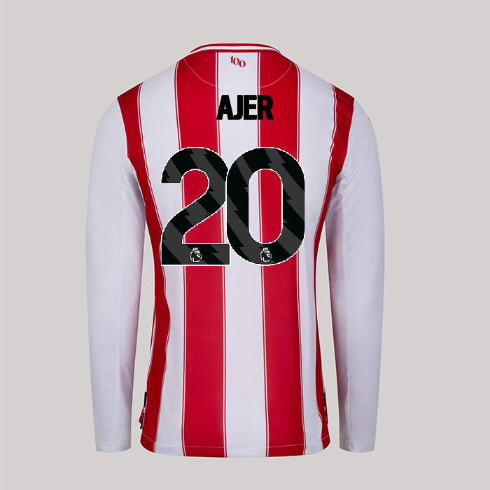 25/26 Brentford Junior Replica Home Shirt