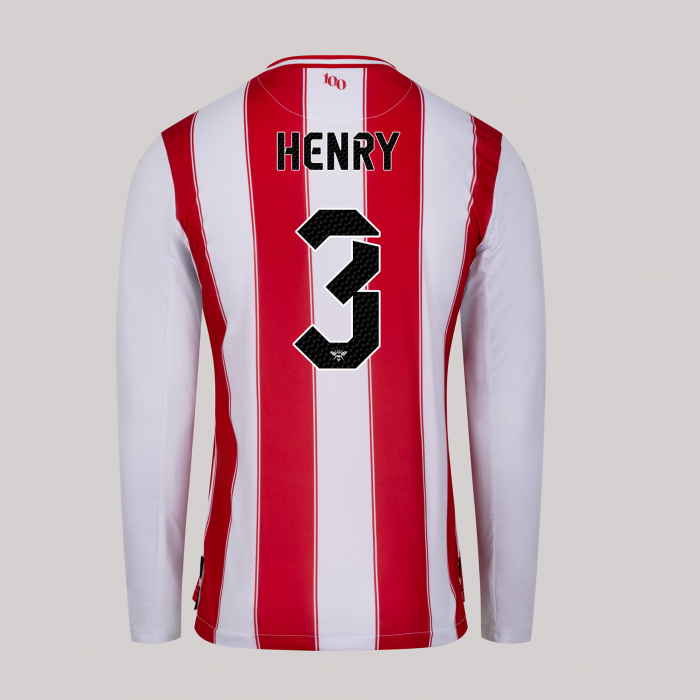 25/26 Brentford Adult Replica L/S Home Shirt