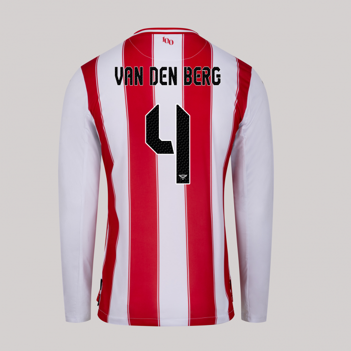 25/26 Brentford Adult Replica L/S Home Shirt