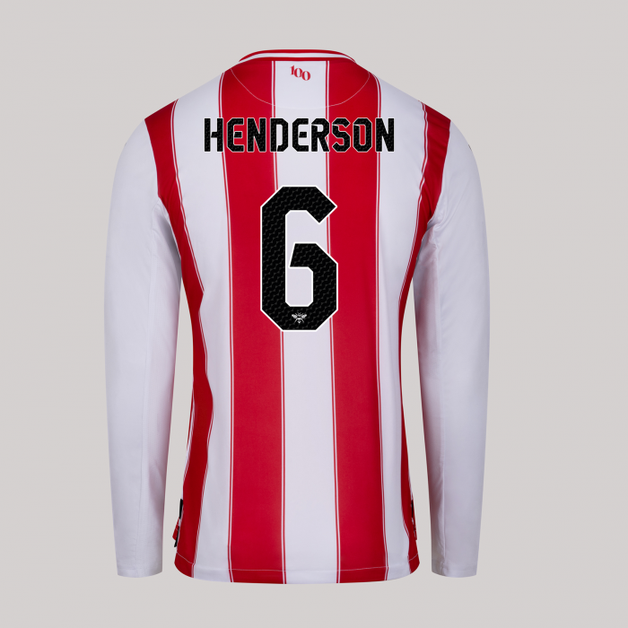 25/26 Brentford Adult Replica L/S Home Shirt