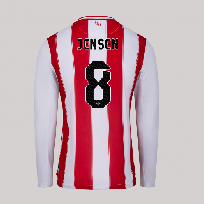 25/26 Brentford Adult Replica L/S Home Shirt