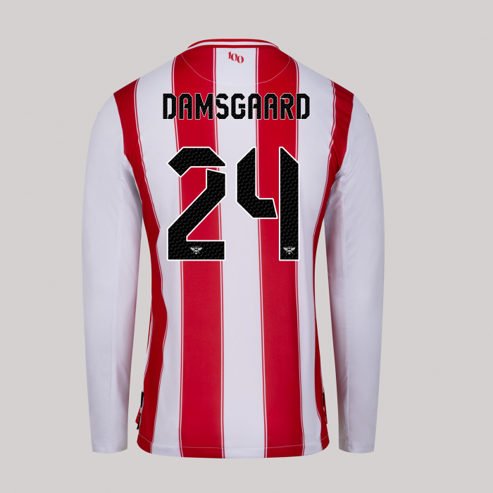 25/26 Brentford Adult Replica L/S Home Shirt