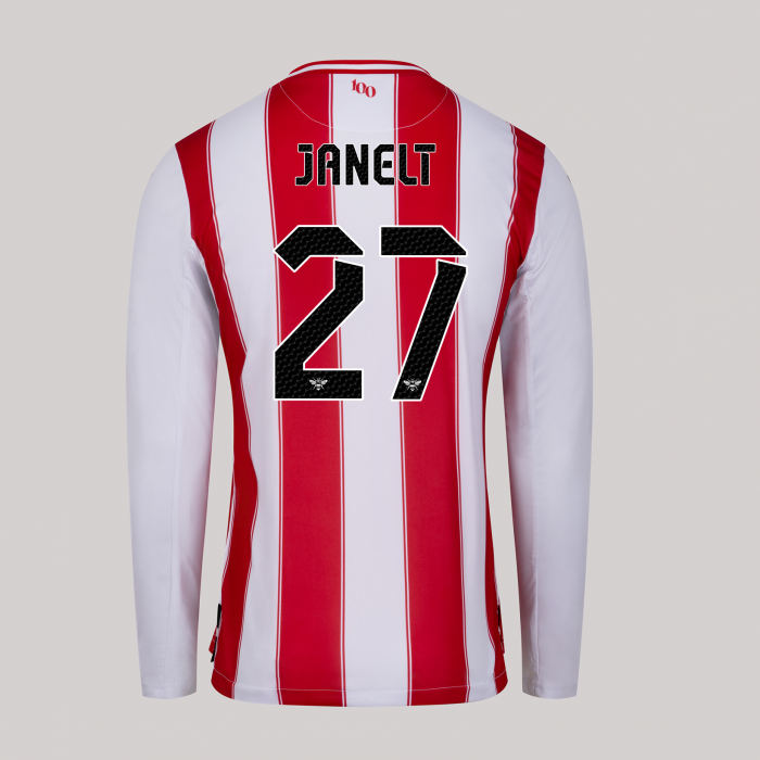 25/26 Brentford Adult Replica L/S Home Shirt