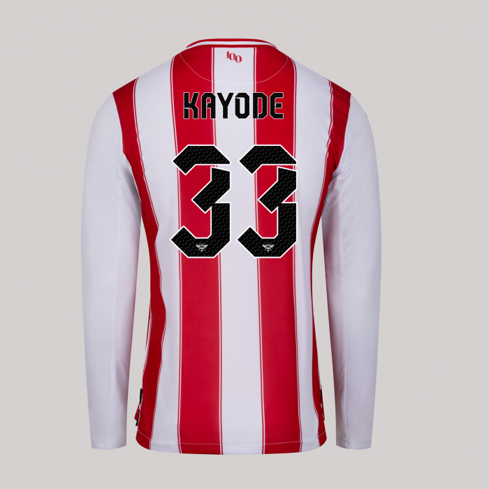 25/26 Brentford Adult Replica L/S Home Shirt