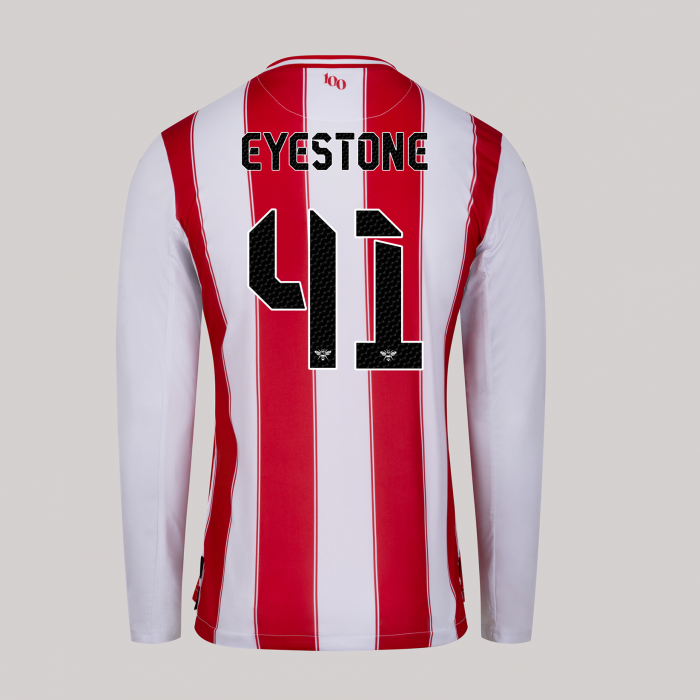 25/26 Brentford Adult Replica L/S Home Shirt